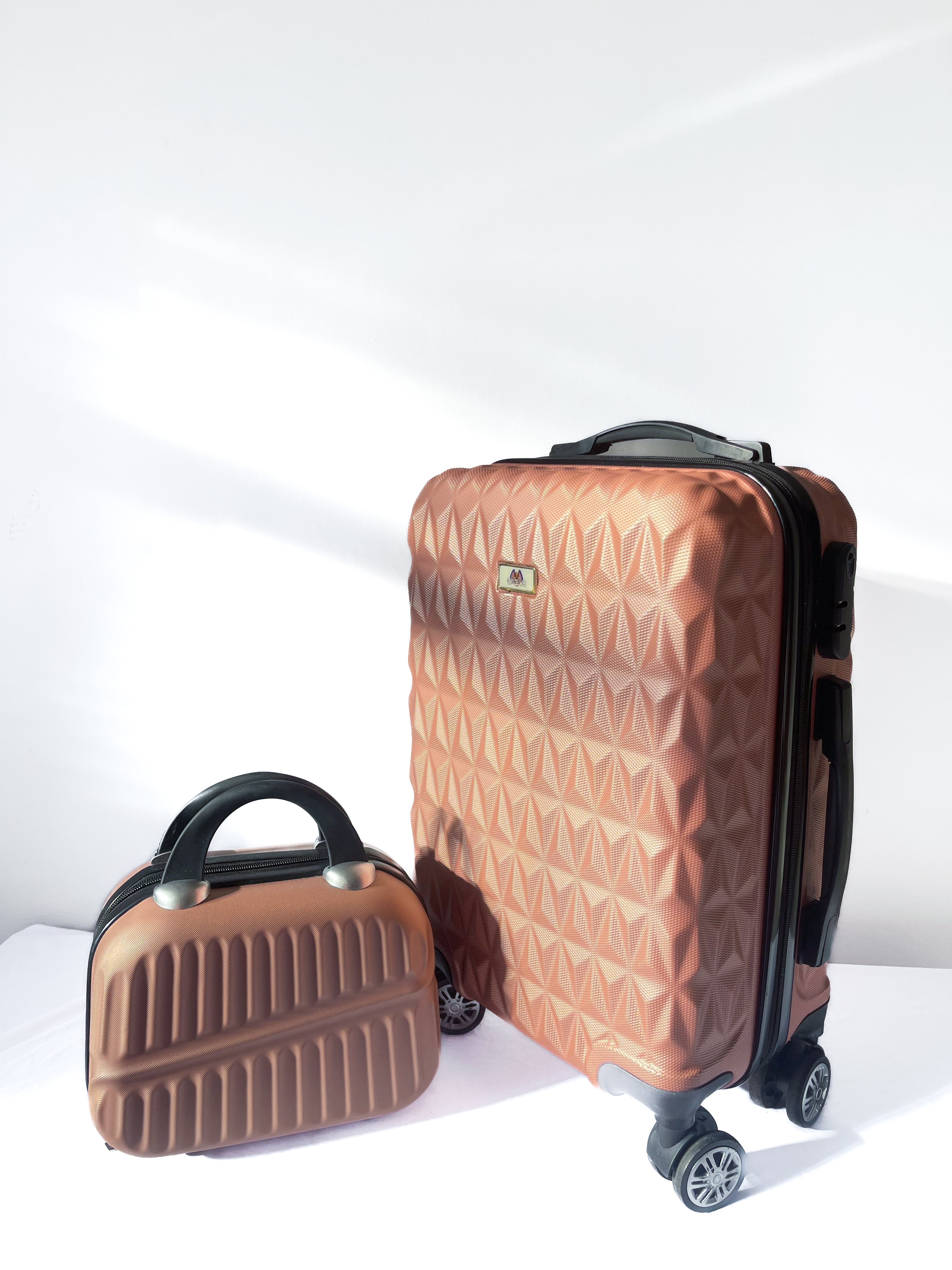 Mala De Bordo P 10 Kg Diamante Rose Gold 